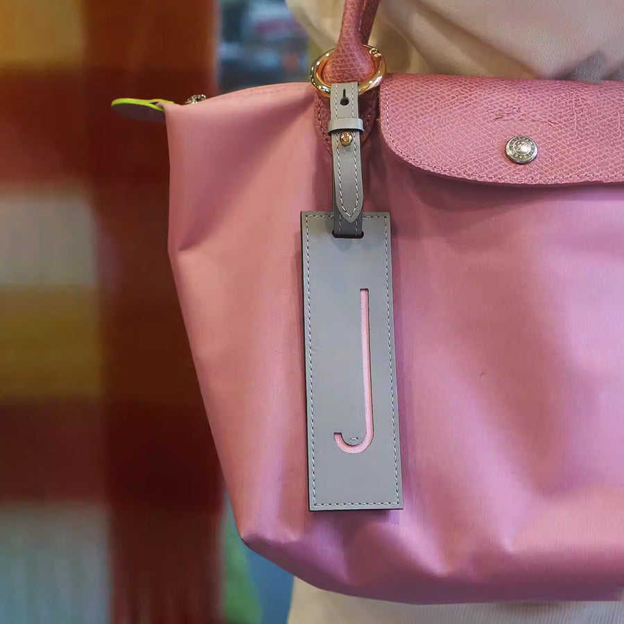 Personalized Leather Luggage Tag