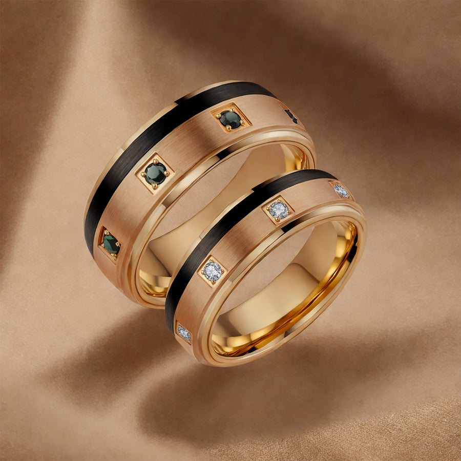 beautiful couple ring set